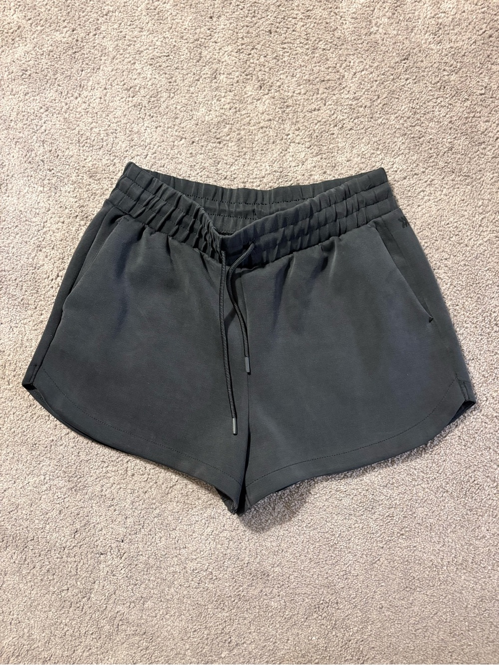 all in motion Black Athletic Drawstring Shorts